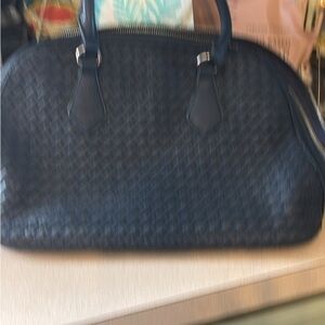 Black Quilted Dome Satchel Handbag - Stylish Everyday Tote